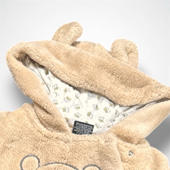 Disney Winnie The Pooh Hooded Sleeper - Picture 3 of 5